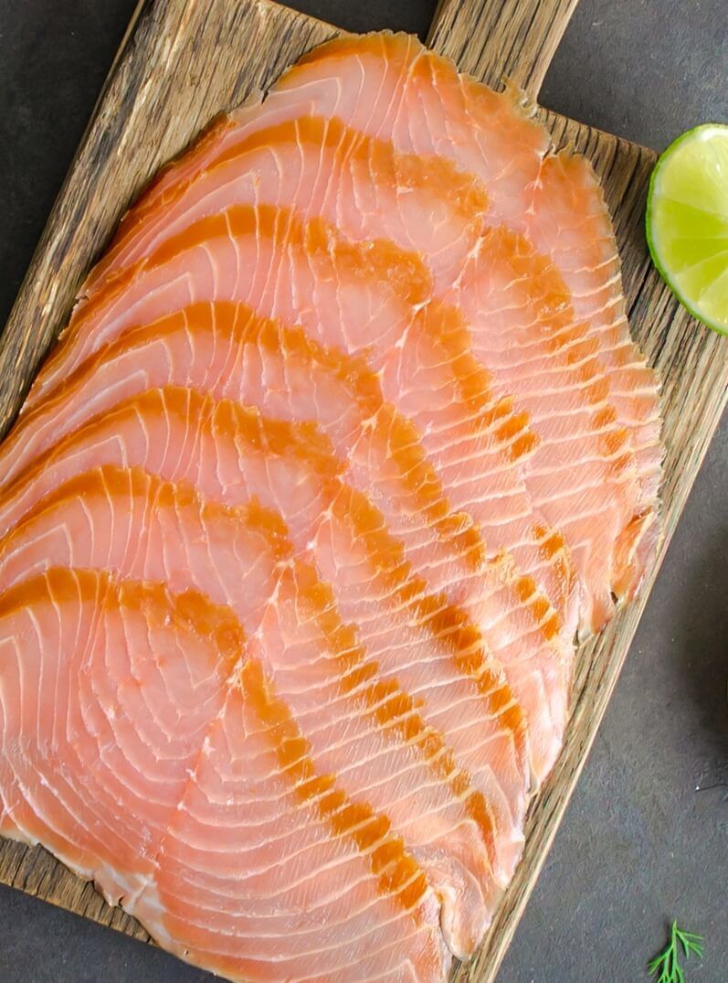 Salmon Ahumado Bandejas 500 gr.